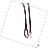Produktbild von Silver Crown Hundeleine aus Biothane in Schwarz-Weiß 120 cm