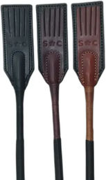 Produktbild von Silver Crown Lederpeitsche Schwarz