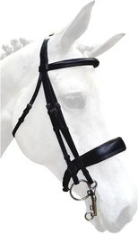 Produktbild von Silver Crown Lederzügel Full Schwarz