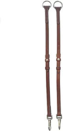Produktbild von Silver Crown Martingalgabel aus Leder in Braun für Warmblut