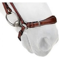 Produktbild von Silver Crown Reithalfter aus Leder in Braun