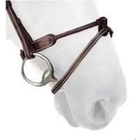 Produktbild von Silver Crown Reithalfter aus Leder in Braun