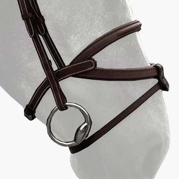 Produktbild von Silver Crown Reithalfter Brazilian aus Leder in Braun