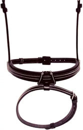 Produktbild von Silver Crown Reithalfter Flash Schwarz