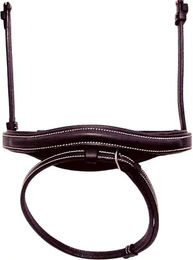 Produktbild von Silver Crown Reithalfter Halfmoon aus Leder in Schwarz