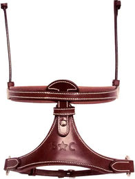 Produktbild von Silver Crown Reithalfter X-Nose ii aus Leder in Braun