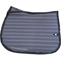 Produktbild von Silver Crown Satteldecke Slim Pro für Warmblut Pferde in Grau oder Schwarz
