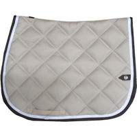 Produktbild von Silver Crown Springschabracke Double Carre aus Stoff in Silber Grün Beige