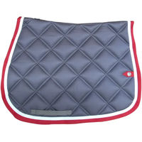 Produktbild von Silver Crown Springschabracke Double Carre in Silber und Grau aus Stoff