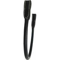 Produktbild von Silver Crown Stirnband für Pferde aus Leder in Schwarz