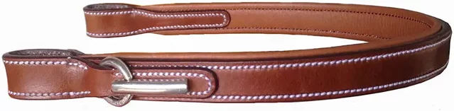 Produktbild von Silver Crown Stirnband Jil aus Leder für Pferde in Braun 10 mm