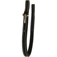 Produktbild von Silver Crown Stirnband Jil für Pferde aus Kunstleder in Schwarz 10 mm