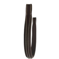 Produktbild von Silver Crown Stirnband Open für Pferde in Schwarz und Silber