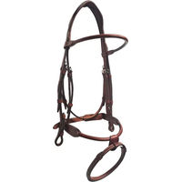 Produktbild von Silver Crown Style Finesse Zaumzeug für Pferde aus Leder in Braun