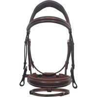 Produktbild von Silver Crown Style Sport Zaumzeug für Pferde aus Leder in Braun