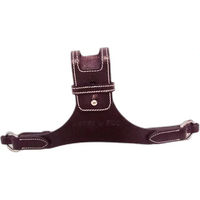 Produktbild von Silver Crown X-Nose abnehmbares Reithalfter aus Leder in Braun für Warmblut