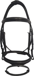 Produktbild von Silver Crown Zaumzeug für Pferde aus Leder in Schwarz Full