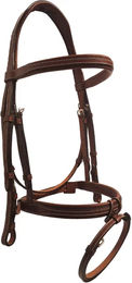 Produktbild von Silver Crown Zaumzeug Style Chic aus Leder in Braun