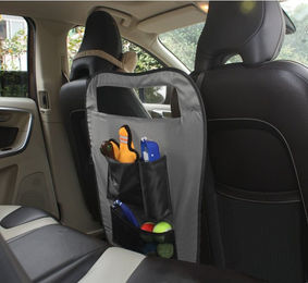 Produktbild von Silvio Design Autoschondecke Vordersitzschutz für den Hundetransport in Grau
