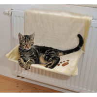 Produktbild von Silvio Design Heizkörperliege für Katzen aus Plüsch in Beige