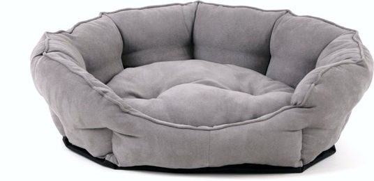 Silvio Design Hundebett George Liegesofa aus Polyester Grau Größe M – Bild 1 von 6