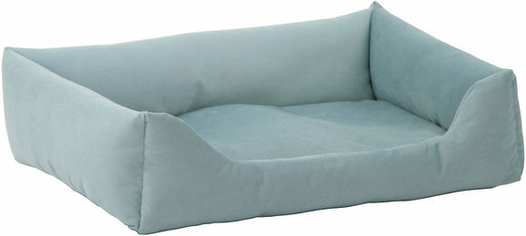 Silvio Design Hundebett Kuschelsofa Blau Waschbar Grösse Klein B35 x T45 x H16 cm – Bild 1 von 1