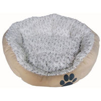Produktbild von Silvio Design Hundebett Kuschelsofa Snow aus Plüsch in Beige Größe M