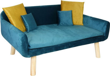 Produktbild von Silvio Design Hundebett Nando aus Holz in Blau