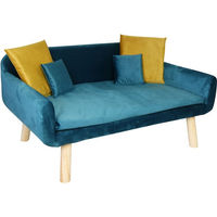 Produktbild von Silvio Design Hundebett Nando aus Holz in Blau