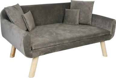 Produktbild von Silvio Design Hundebett Nando aus Holz in Grau