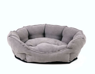 Silvio Design Hundeliege George Liegesofa für Hunde und Katzen in Wildleder-Optik – Bild 1 von 3