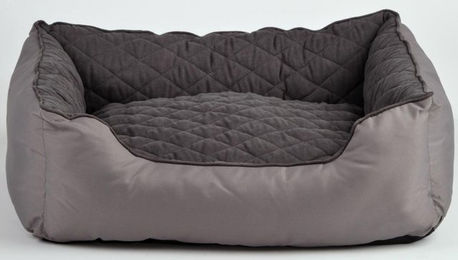 Produktbild von Silvio Design Hundesofa Abby Grau Größe L 30 x 40 x 15 cm waschbar