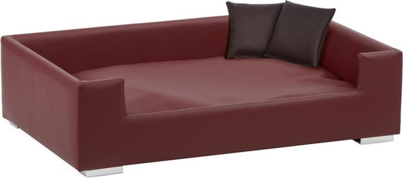 Produktbild von Silvio Design Hundesofa Candy aus Kunstleder in Rot