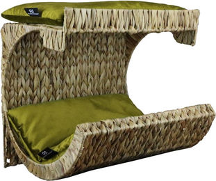 Produktbild von Silvio Design Katzenbett Bananenblatt Grün