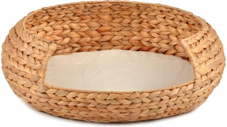 Silvio Design Katzenbett Bira Kuschelsofa Bananenblatt Natur Braun – Bild 1 von 1