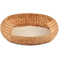 Produktbild von Silvio Design Katzenbett Bira Kuschelsofa Bananenblatt Natur Braun