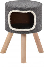 Silvio Design Katzenhaus Easy natur-grau – Bild 1 von 5
