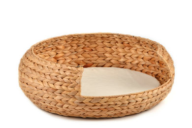 Produktbild von Silvio Design Katzenkorb Bira Bananenblatt Gr. 1 in Beige Weiß