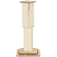 Produktbild von Silvio Design Kratzbaum für Katzen mit Spielschiene, Spielball und Sisal in Creme