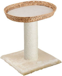 Produktbild von Silvio Design Kratzbaum für Katzen aus Plüsch in Beige 36x44x48 cm
