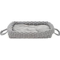 Produktbild von Silvio Design Kuschelbett Holly Katzenbett aus Stoff in Grau Größe M