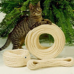 Silvio Design Sisaltauwerk für Katzen in Natur Beige Braun 50 m - 50 m – Bild 1 von 3