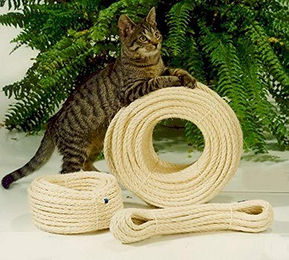 Silvio Design Sisaltauwerk für Katzen Natur 25 m - 25 m – Bild 1 von 3