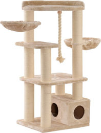Silvio Design XXL Kratzbaum Enya für Katzen in Beige mit Sisal – Bild 1 von 1
