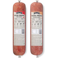 Produktbild von SIMPLE BARF Menüs Rind und Huhn Paket getreidefrei ohne Farb- und Aromastoffe 14 x 1000 g - 14 x 1 kg