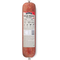 Produktbild von simple BARF Rind-Kalb Junior Wurst glutenfrei und ohne Zucker 1000 g