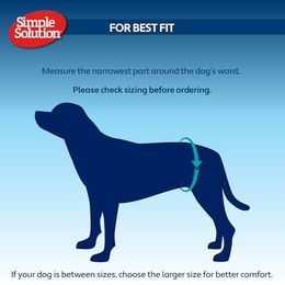 Simple Solution Einwegwindel für Hunde S wasserdicht Mikrofaser Türkis - 1 Stk. – Bild 1 von 3