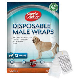 Simple Solution Einwegwindeln für Rüden Größe L mit Feuchtigkeitsanzeiger 12er Pack – Bild 1 von 10
