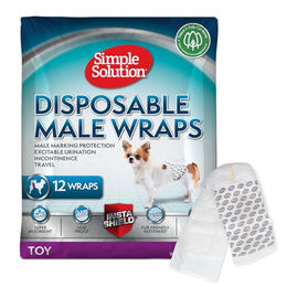 Simple Solution Einwegwindeln für Rüden XS mit Feuchtigkeitsanzeiger 12er Pack – Bild 1 von 10