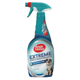 Simple Solution Extreme Pet Enzymatischer Flecken- und Geruchsentferner mit 3X Pro-Bakterien Reinigungskraft 945ml – Bild 1 von 7